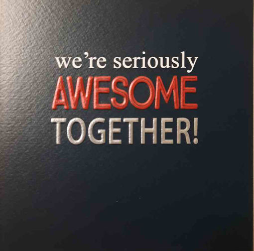 Picture of WERE AWESOME TOGETHER CARD